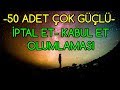 50 ADET ÇOK GÜÇLÜ İptal Et ve Kabul Et OLUMLAMALARI