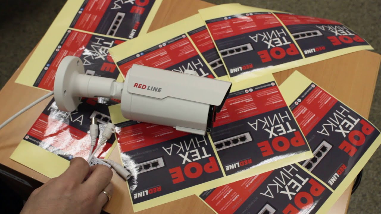 Распаковка: Аналоговая варифокальная камера Redline AHD.