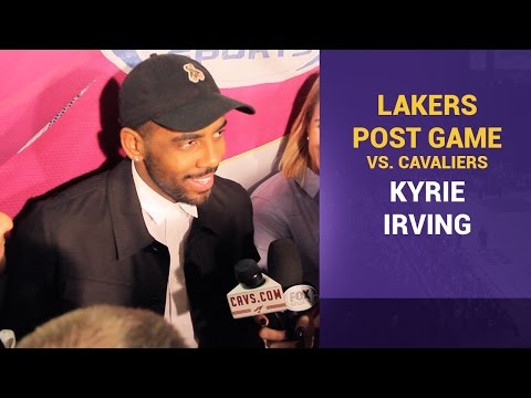 Kyrie Irving Gushes About Kobe Bryant
