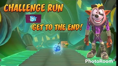 Crash Bandicoot: On the Run! Challenge Run Sewer Or Later Reward 15 Get To The And!