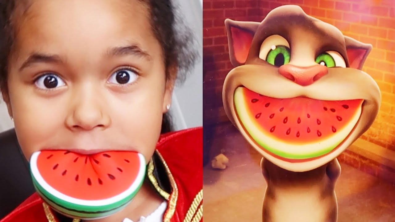 OUI OU NON AVEC VERITY, TALKING TOM et TALKING ANGELA - LUNCH, MORNING ...
