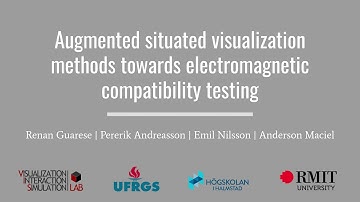 Augmented situated visualization methods towards electromagnetic compatibility testing [short demo]