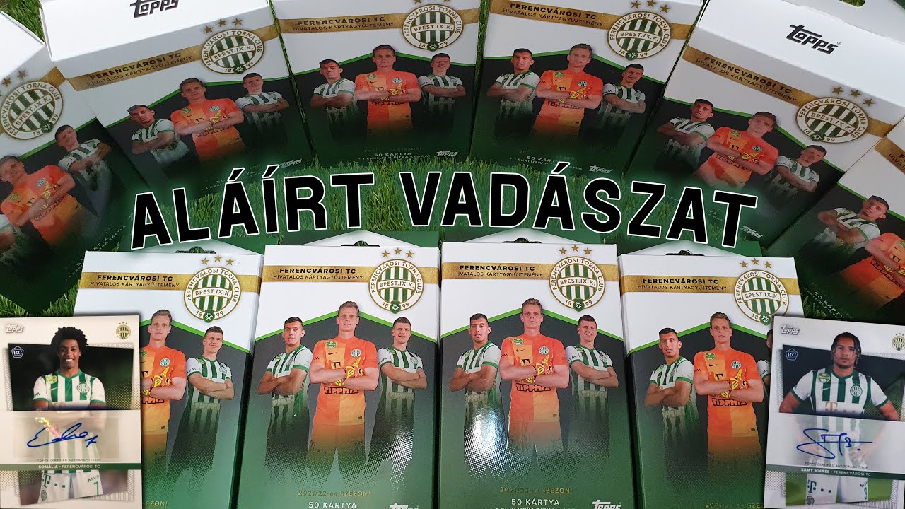 Football Cartophilic Info Exchange: Topps (Hungary) - Ferencvárosi TC  2020/2021 Gyűjtői Kártyák