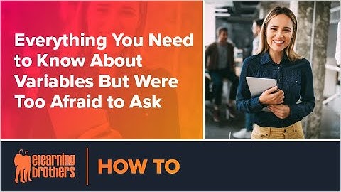 Webinar: Everything You Need to Know About Variables But Were Too Afraid to Ask