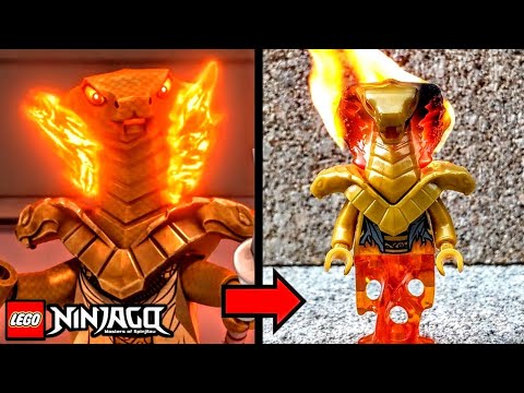 LEGO Ninjago with REAL Fire Powers! YouTube