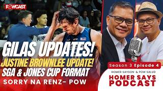Where is Justine Brownlee SGA Laglag sa Jone Cup | Homer Says Podcast S3 Emergency Episode