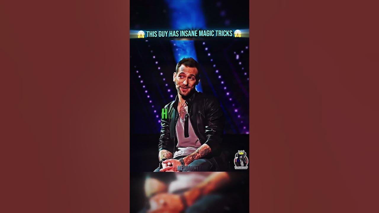 This guy is an insane magician 😳🥶 #shorts #magic #bgt #trending
