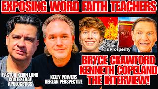 Exposing False Teacher Kenneth Copeland Teachings & Bryce Crawford! Pastor Kevin Luna & Kelly Powers
Exposing Word Faith Prosperity Gospel Teachers! Bryce Crawford has done interviews endorsing Kenneth Copeland, Sam Shamoun, and also with Catholic Priests and Orthodox Priests endorsing them, and not exposing their false teachings. The purpose of this video with guest Pastor Kevin Luna from Contextual Apologetics @contextualapologetics1265 to expose the Word Faith false gospel prosperity teachings and to expose Bryce Crawford ecumenicalism holding hands with those who teach a false gospel that is contrary to the biblical gospel of Jesus Christ. Check the links below on other videos I have exposing Word Faith Movement false teachers and preachers such as Kenneth Copeland, Todd White, Joyce Meyer, Bill Johnson, Benny Hinn, and others.
Bryce Crawford INTERVIEWS SATAN! My Review Exposing False Teacher Kenneth Copeland & Bryce Crawford! https://youtube.com/live/wqTQFbHTToM
Kenneth Copeland False Gospel Teachings Exposed & Todds Whites False Gospel Teachings Exposed! https://youtu.be/7FzHKtMAZZE
Benny Hinn Repents Confession Exposed https://www.youtube.com/watch?v=s-IRzmtX8ZE
Joyce Meyer False Gospel and False Teachings Exposed https://www.youtube.com/watch?v=P_lejR19rn4
Bill Johnson, Joyce Meyer, Todd White, Kenneth Copeland False Gospel Exposed https://www.youtube.com/watch?v=kBVlQJSkYDk
HELP SUPPORT THIS MINISTRY:
Buy Me a Cup of Coffee (see membership options) https://buymeacoffee.com/kellypowersbpa
PayPal https://www.paypal.com/cgi-bin/webscr?cmd s-xclick&hosted_button_id=ZYMTV9J5WSP98
(New Channel Please Subscribe) Street Talk with Kelly Powers https://www.youtube.com/@StreetTalkKellyPowers
TikTok: https://www.tiktok.com/@kellypowersbpa
Website: https://www.bereanperspective.com
Contact: bereanperspectiveapologetics@gmail.com
Berean Perspective Apologetics
Kelly Powers (the Sermonator)
#toddwhite #kennethcopeland #brycecrawford #wordfaith #joycemeyer #bennyhinn #billjohnson #wordfaithmovement #falsegospel #differentgospel #falseteachers #falseprophets #falseapostles #gospelofjesuschrist #thegospel #kennethcopelandexposed #bennyhinnexposed
#falsejesus #falsedoctrines #tdjakes #toddbentley #kennethhaginministries #ewkenyon Exposing False Teacher Kenneth Copeland Teachings & Bryce Crawford! Pastor Kevin Luna & Kelly Powers