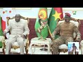 le Pr&eacute;sident en exercice de l&rsquo;UA a effectu&eacute; une visite diplomatique et de terrain au Burkina Faso