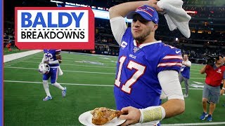 Breaking Down Josh Allen's Career Day Against the Cowboys | Baldy Breakdowns