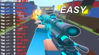 How To Become A Pro Sniper FAST in krunker.io!