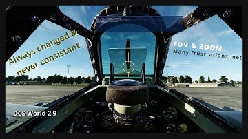 DCS Word 2.9 FOV and Zoom settings