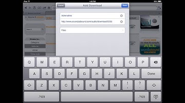 Using Soundzabound on the iPad