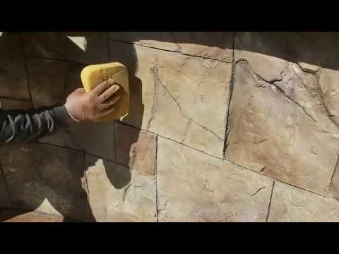 Video: ¿Cómo se pintan bloques de cemento para que parezcan piedra?