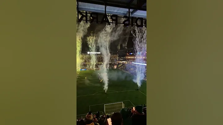 GEODIS Park NSC and Montral pregame pyros! Great g...