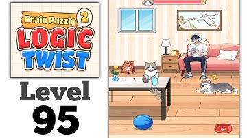 Brain Puzzle 2 Logic Twist level 95 Guide Walkthrough Solution