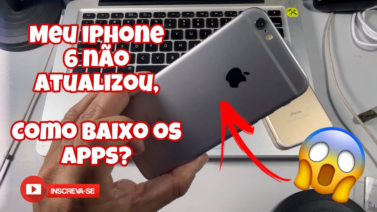 MEU IPHONE PAROU NO IOS 12.5.7, COMO BAIXO OS APPS? - TENHO UM IPHONE 6 ...
