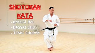 KATA BASSAI DAI, BASSAI SHO, TEKKI SHODAN 🥋♥️