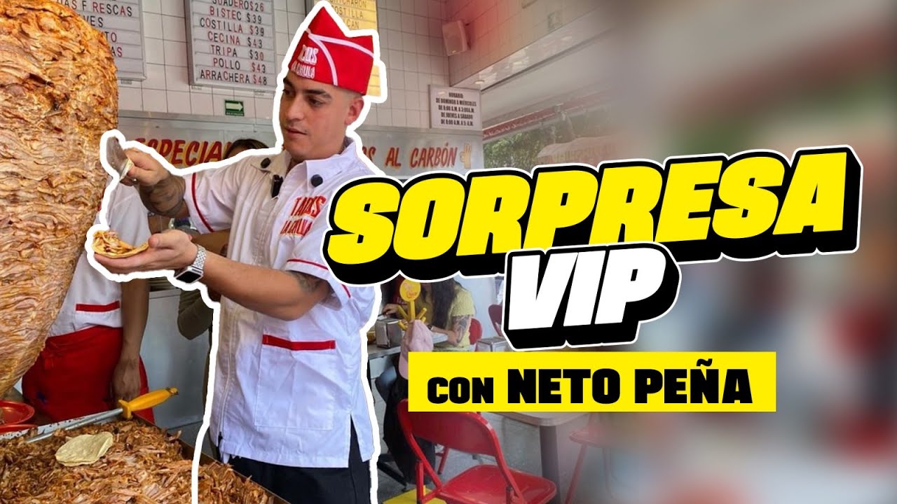 Previsualización de video para nota Sorpresa VIP: Neto Peña cocina tacos para sus fans más fieles