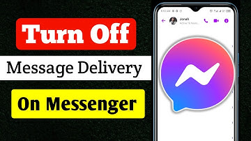 How To Turn Off Message delivery on messenger