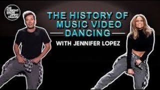 The History of Music Video Dancing (w/ Jennifer Lopez \u0026 Jimmy Fallon)