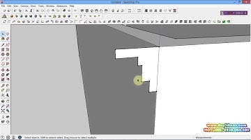 Học 3d sketchup 14 Hướng dẫn  lệnh follow me learning sketchup study 3d how to use follow me tool