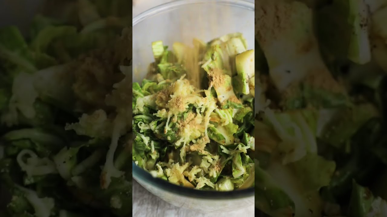 Recette anti gaspi Wok de feuilles de chou fleur Facile rapide et delicieux YouTube