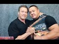 Миша и Арни [Mikhail Koklyaev & Arnold Schwarzenegger on Arnold Classic 2015]