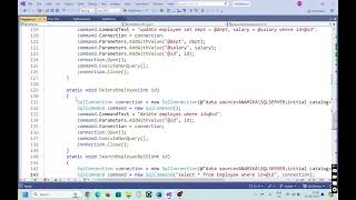 Database Connectivity with DotNet Applications - Part4