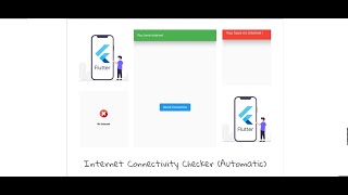 Check Internet Connection Automatically Flutter (Internet Connectivity Checker) Package of the Week