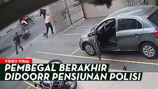 Download lagu A GROUP OF MURDERERS ARE DOORED BY A RETIRED POLICEMAN‼️THUGS PRETEND TO BE TOUGH AND AUTO HAVE A...
