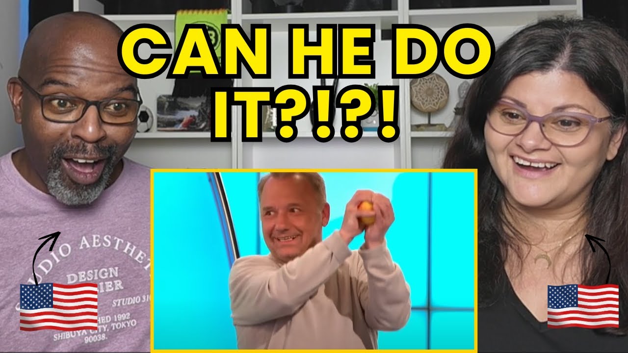 Can Bob Mortimer Break An Apple In Half With His Bare Hands? | We'll Find Out Today!