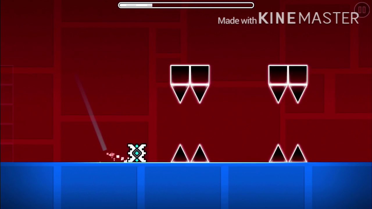 Geometry dash I MADE MY OWN AUTO LEVEL (short) - YouTube