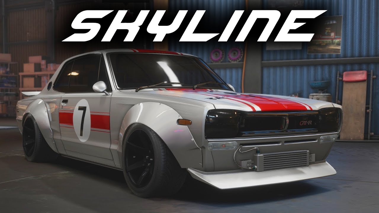 Need for Speed Payback NISSAN SKYLINE 2000 Abandoned