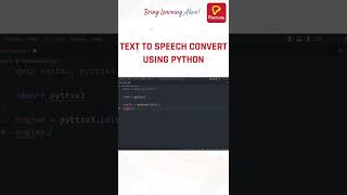 Text to Speech Convert using Python  | Python | Python screenshot 5