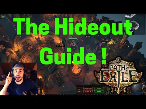 How to make a Hideout on POE / The Hideout Guide !