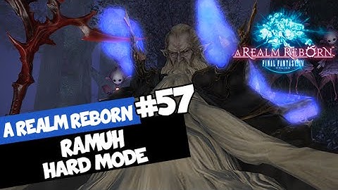 Final Fantasy XIV: A Realm Reborn - Ramuh Hard Mode ( BLM PoV )