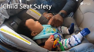 The spring isd police department shares child seat safety tips along
with demonstrating proper installation techniques to keep our children
protected.