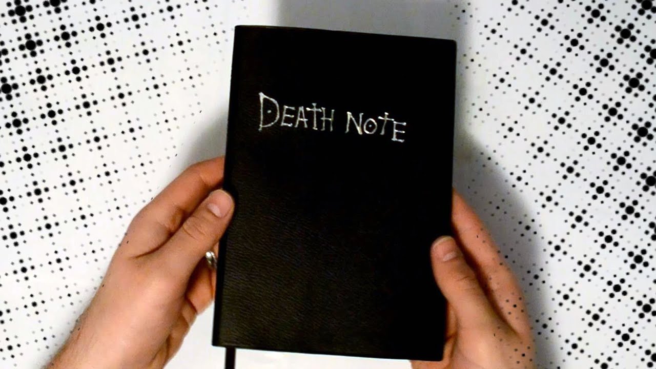 Notebook Replica from Death Note Anime Manga Unwrap MyMail 