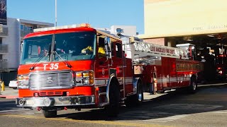 (Q & Horn) LAFD Light Force 35 Responding