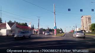 картинка: Экзаменационный маршрут ГИБДД Чебоксары, июнь 2022.