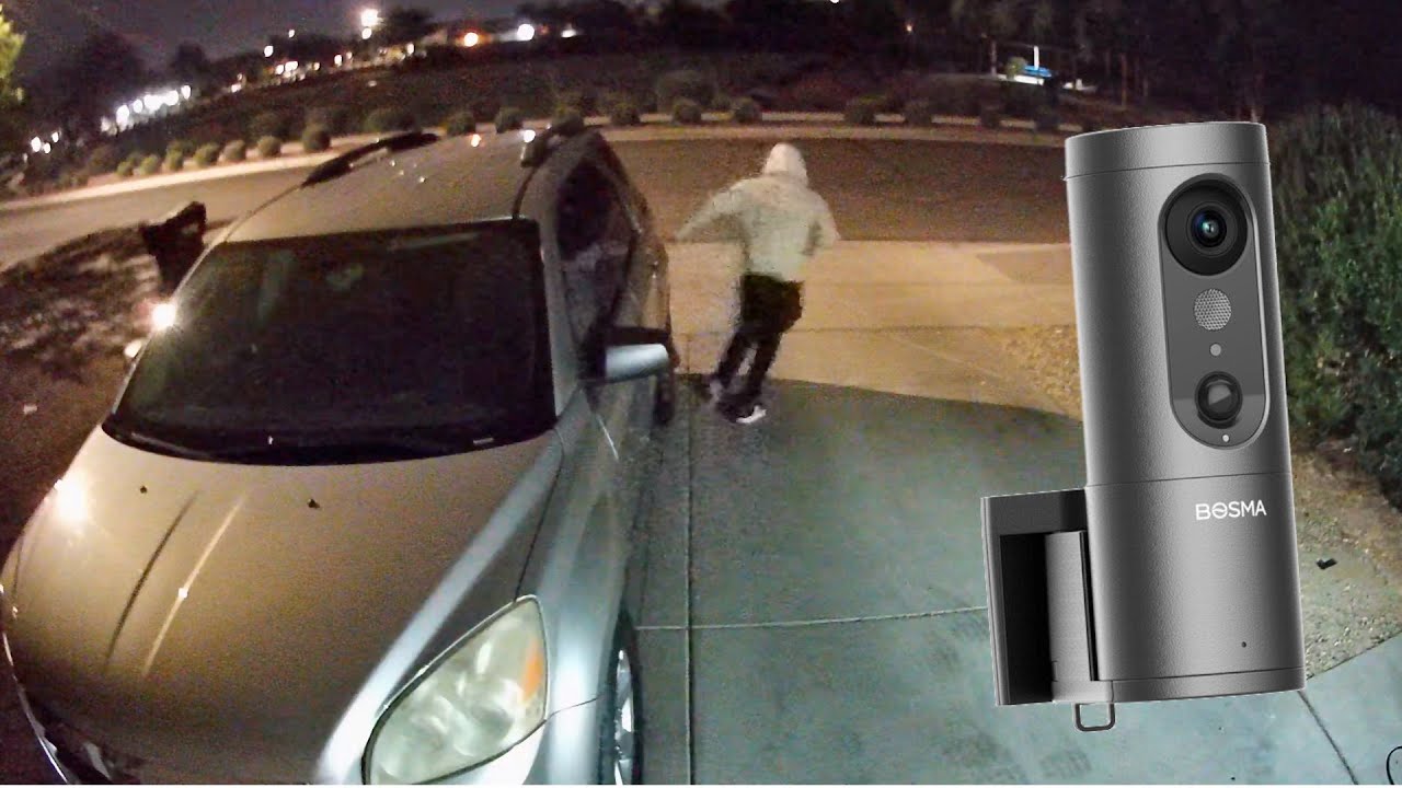 BOSMA EX Pro Outdoor Security Camera - YouTube