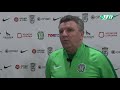 ČEBURIN | TRENERIO KOMENTARAS | ŽALGIRIS 2:2 DAINAVA | A LYGA