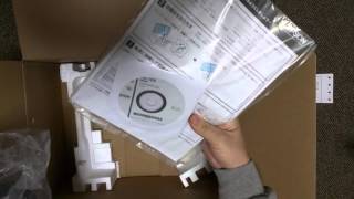 Epson PX-105 color printer unboxing エプソン プリンター 開封
