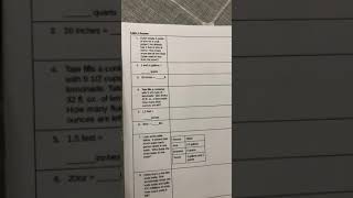 5.MD.1 and 5.MD.2 Review