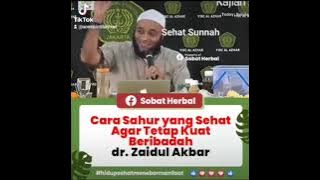 cara sahur yg sehat agar tetap kuat beribadah