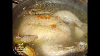 видео Сколько и как варить курицу