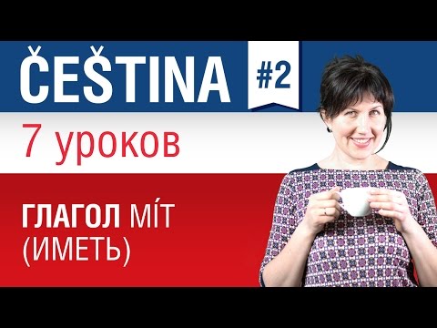 Урок 2. Чешский язык за 7 уроков для начинающих. Глагол mít (иметь) в чешском языке. Елена Шипилова.