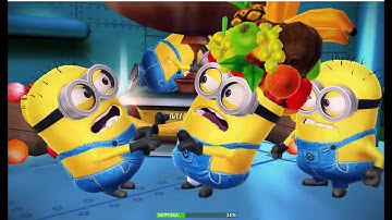 Despicable Me: Minion Rush Android Walkthrough - Gameplay Part 1 - Grus Lab