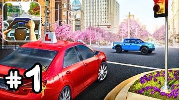 Car Driving School Simulator - Part 1 : Tutorial + California | Gameplay Walkthrough [iOS , Android]